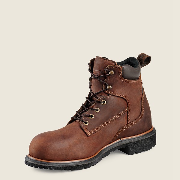 Bottes de Travail Red Wing - Dynaforce® - 6-Inch Waterproof Soft Toe - Marron - Homme 736CEKZIQ